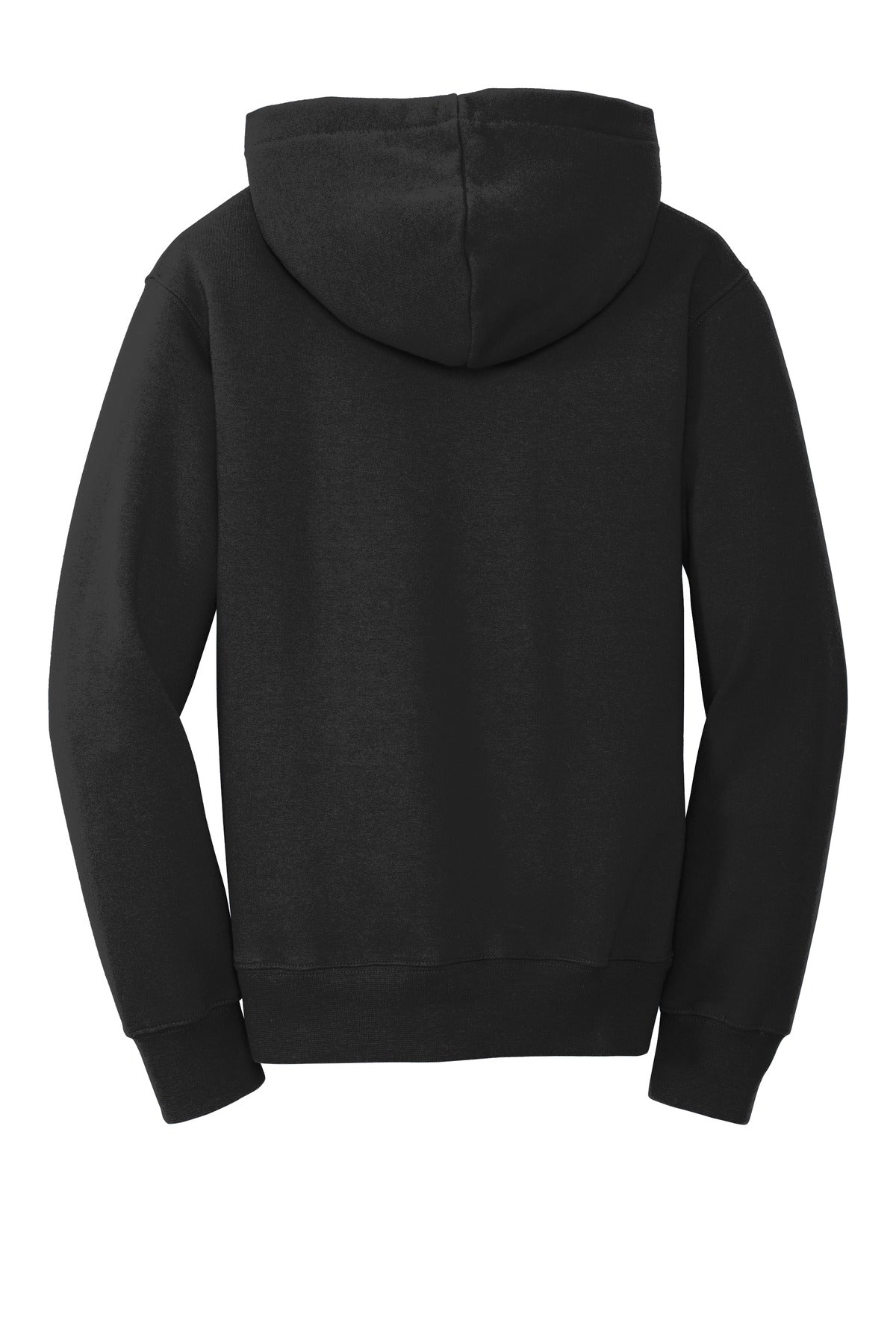 Port & Co Youth Fan Favorite Fleece Pullover Hooded Sweatshirt - Jet Black