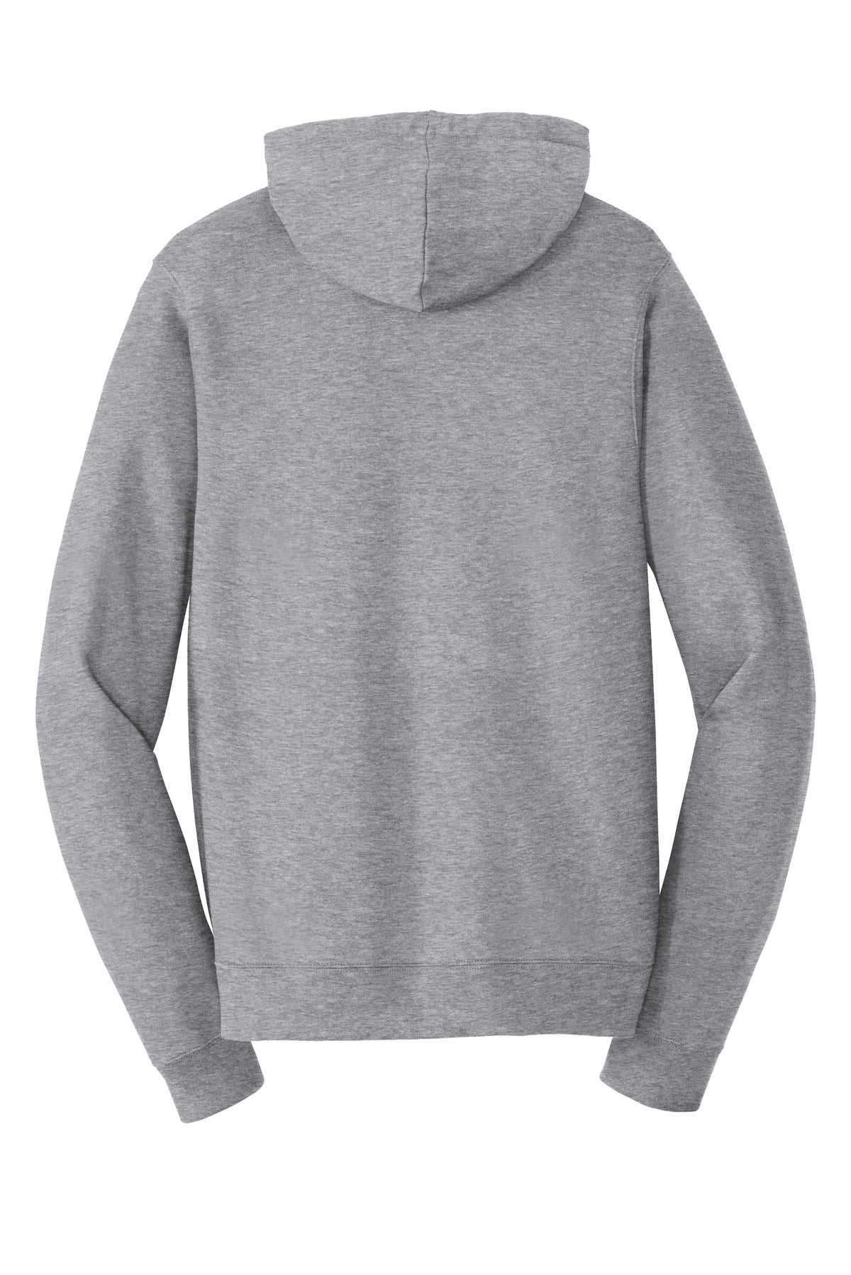 Port & Co Fan Favorite Fleece Full-Zip Hooded Sweatshirt - Athletic Heather
