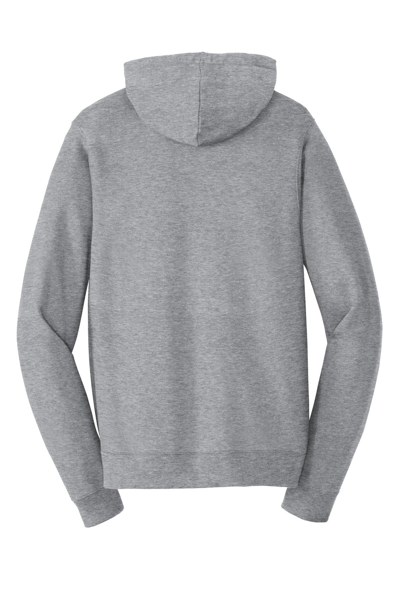 Port & Co Fan Favorite Fleece Full-Zip Hooded Sweatshirt - Athletic Heather
