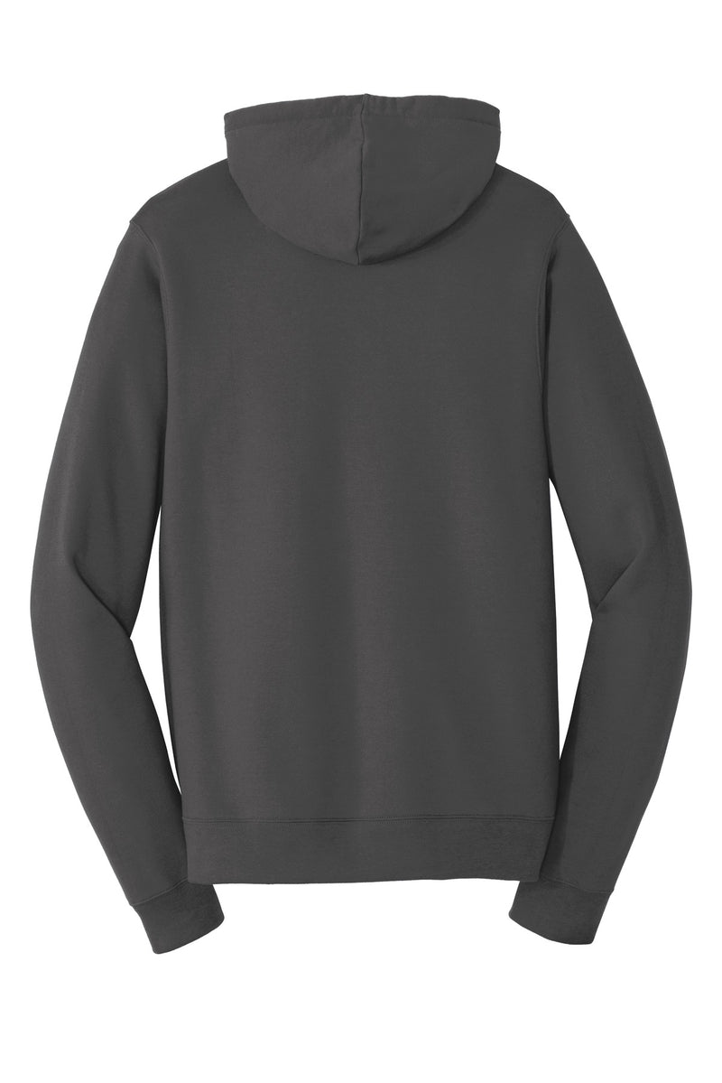 Port & Co Fan Favorite Fleece Full-Zip Hooded Sweatshirt - Charcoal