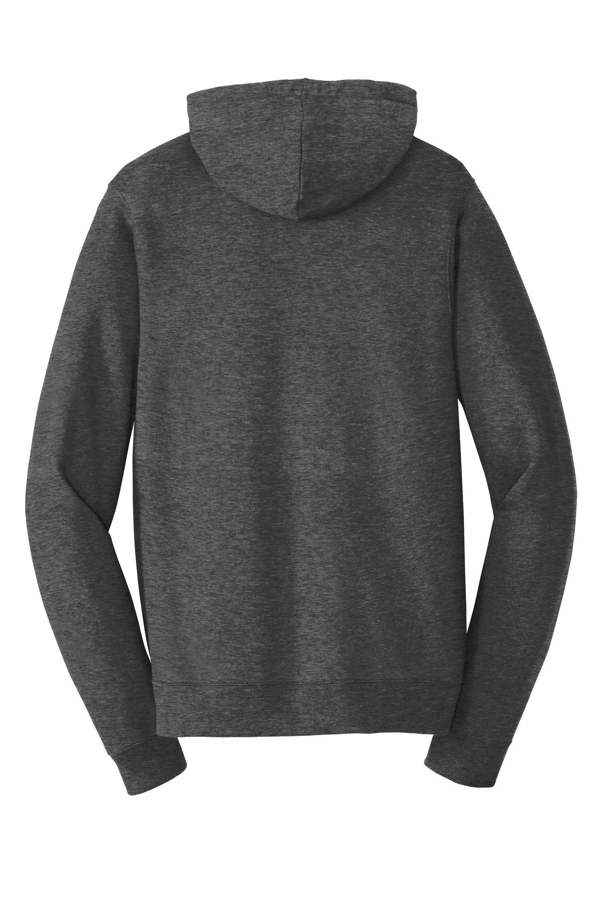 Port & Co Fan Favorite Fleece Full-Zip Hooded Sweatshirt - Dark Heather Grey