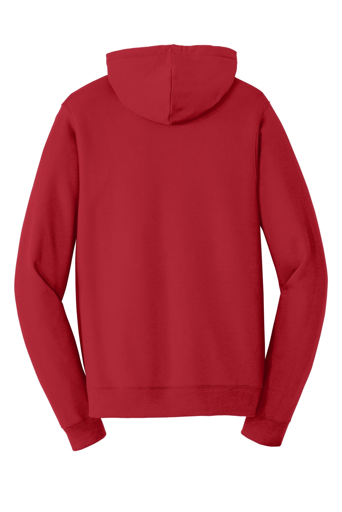 Port & Co Fan Favorite Fleece Full-Zip Hooded Sweatshirt - Team Cardinal