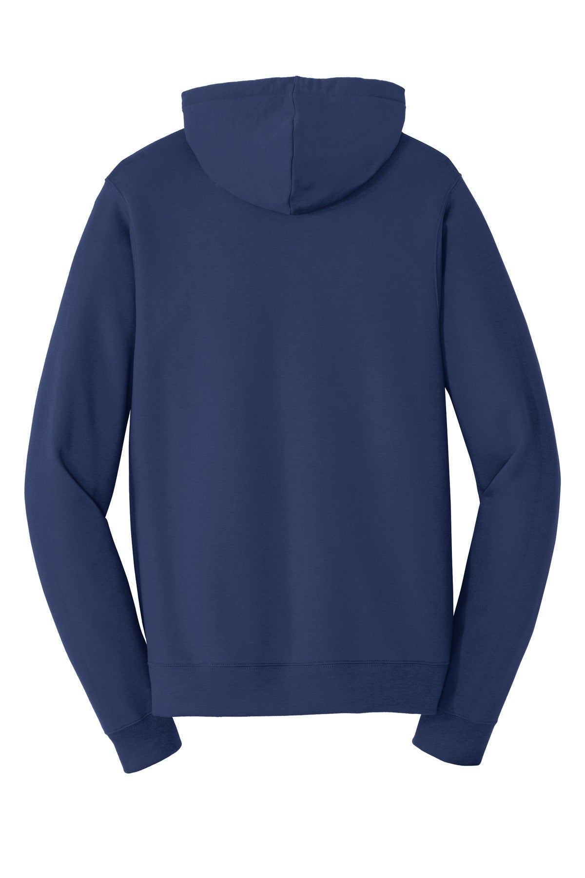 Port & Co Fan Favorite Fleece Full-Zip Hooded Sweatshirt - Team Navy