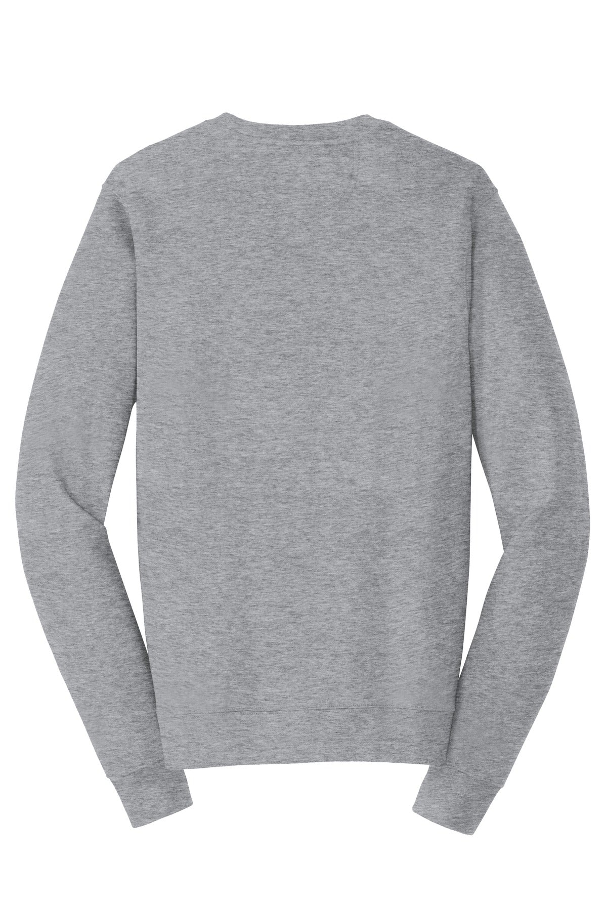Port & Co Fan Favorite Fleece Crewneck Sweatshirt - Athletic Heather