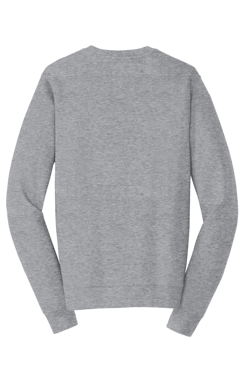 Port & Co Fan Favorite Fleece Crewneck Sweatshirt - Athletic Heather