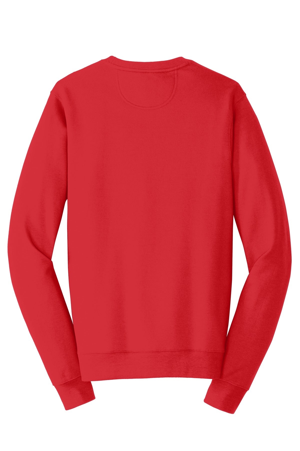 Port & Co Fan Favorite Fleece Crewneck Sweatshirt - Bright Red