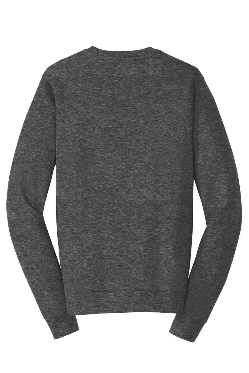 Port & Co Fan Favorite Fleece Crewneck Sweatshirt - Dark Heather Grey