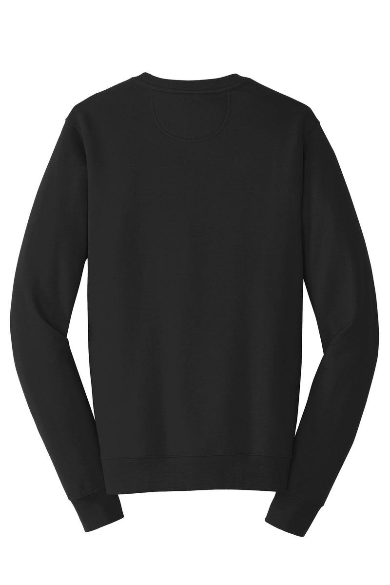 Port & Co Fan Favorite Fleece Crewneck Sweatshirt - Jet Black