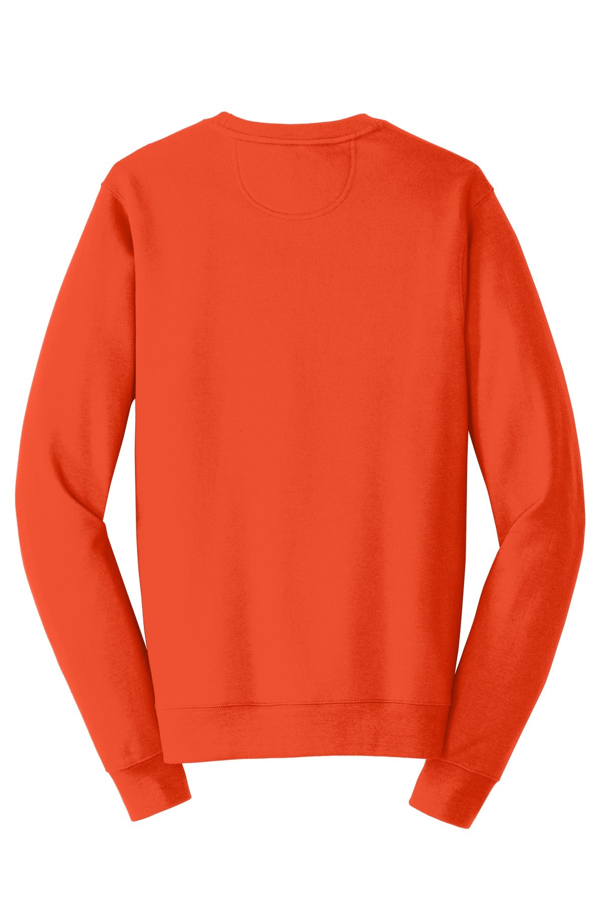 Port & Co Fan Favorite Fleece Crewneck Sweatshirt - Orange