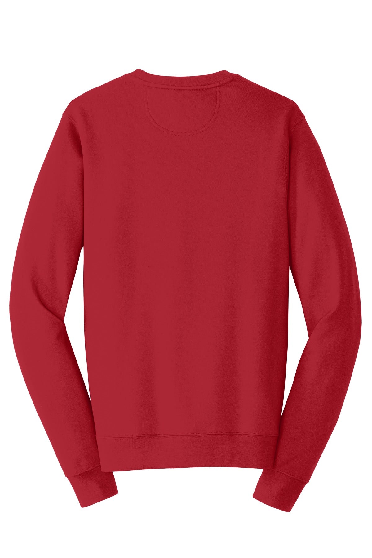 Port & Co Fan Favorite Fleece Crewneck Sweatshirt - Team Cardinal