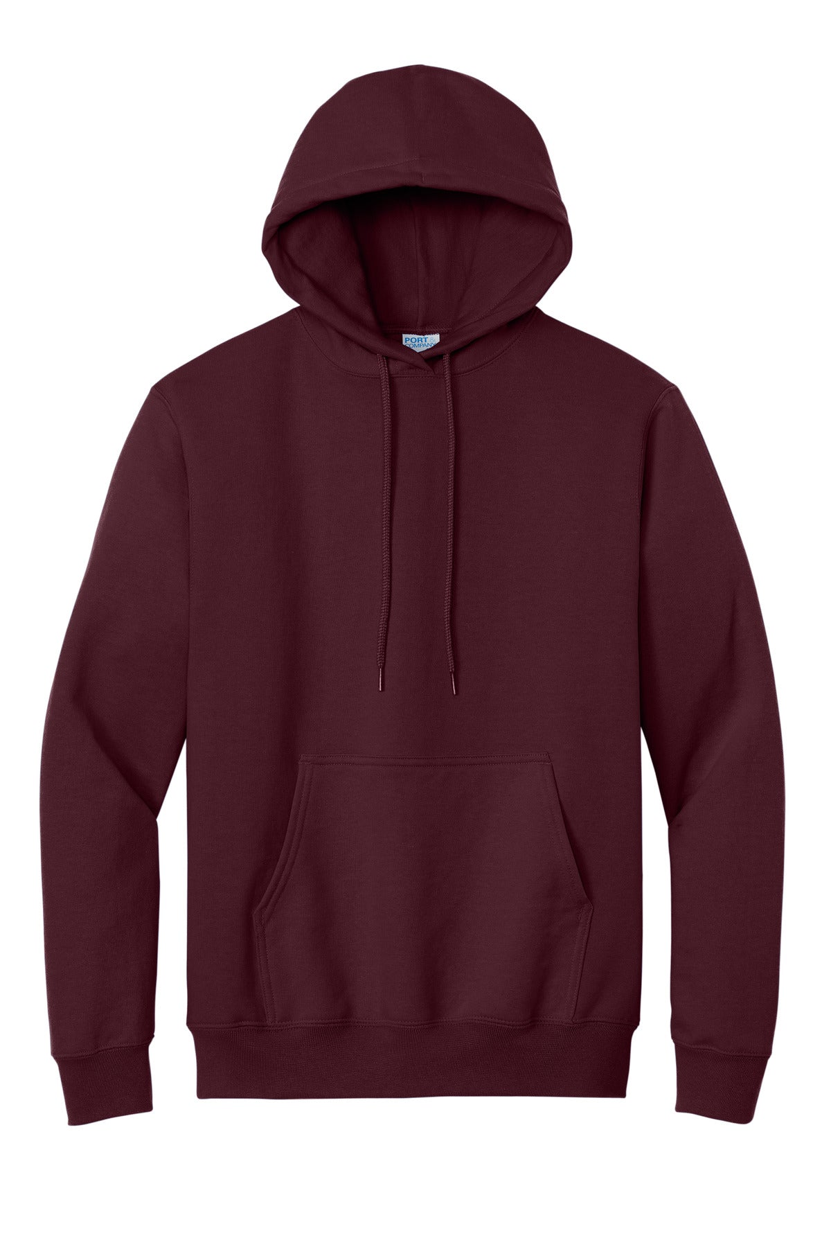 Port & Co Tall Essential Fleece Pullover Hooded Sweatshirt - Maroon