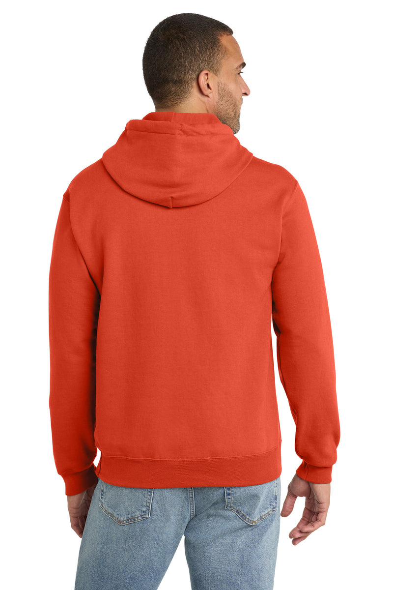 Port & Co Tall Essential Fleece Pullover Hooded Sweatshirt - Orange