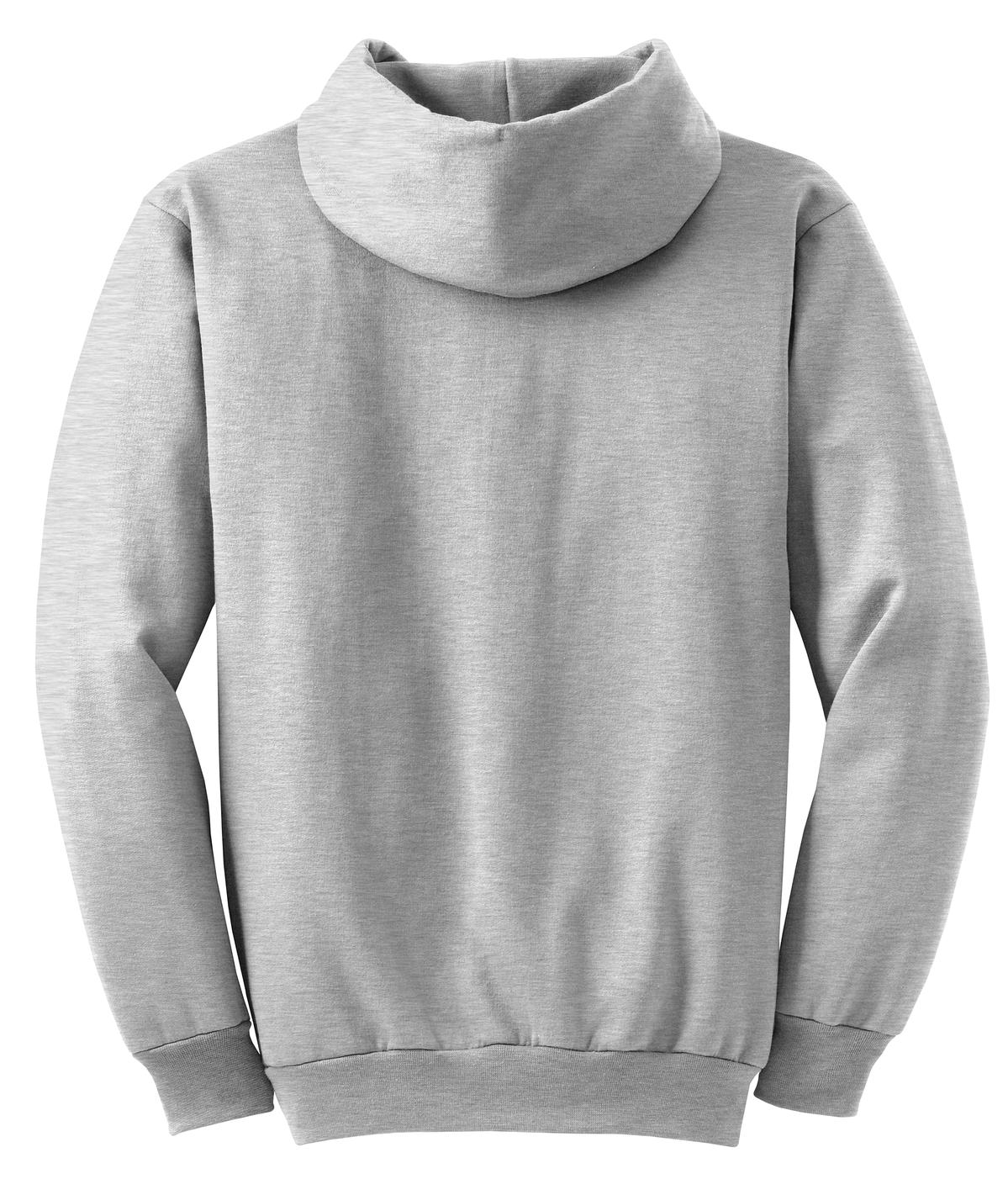 Port & Co Essential Fleece Pullover Hooded Sweatshirt - Ash