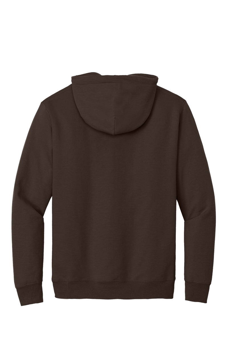 Port & Co Essential Fleece Pullover Hooded Sweatshirt - Dark Chocolate Brown