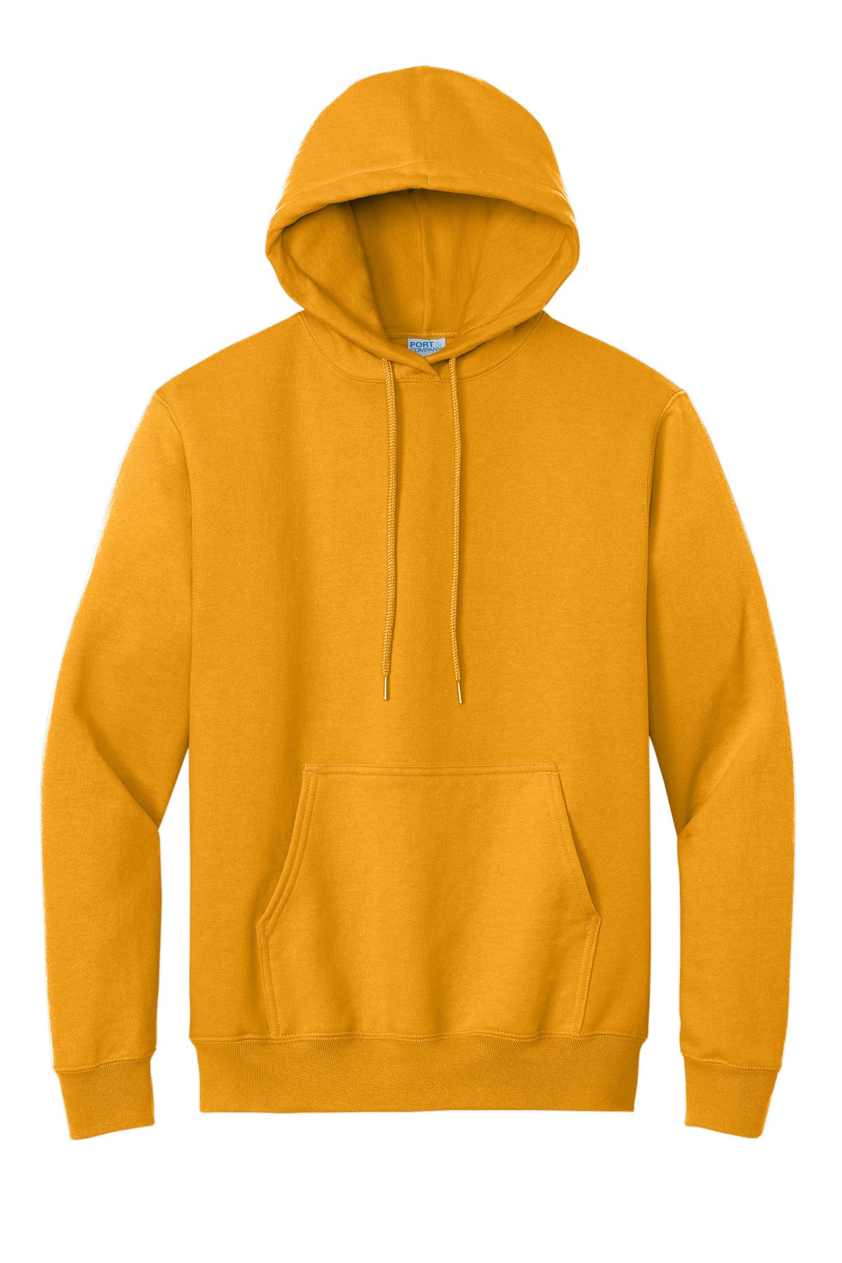 Port & Co Essential Fleece Pullover Hooded Sweatshirt - Gold