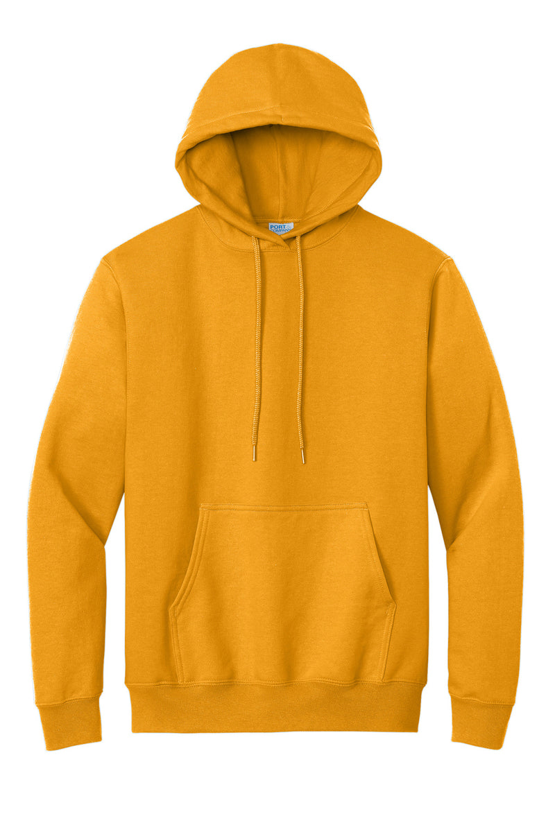 Port & Co Essential Fleece Pullover Hooded Sweatshirt - Gold