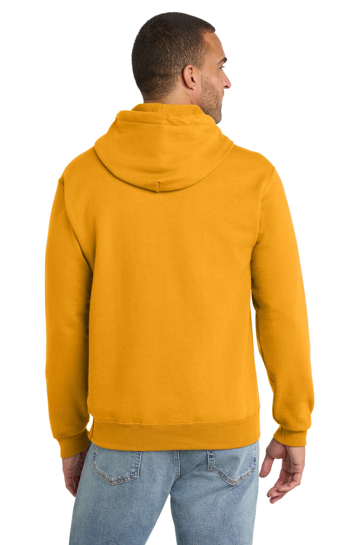 Port & Co Essential Fleece Pullover Hooded Sweatshirt - Gold