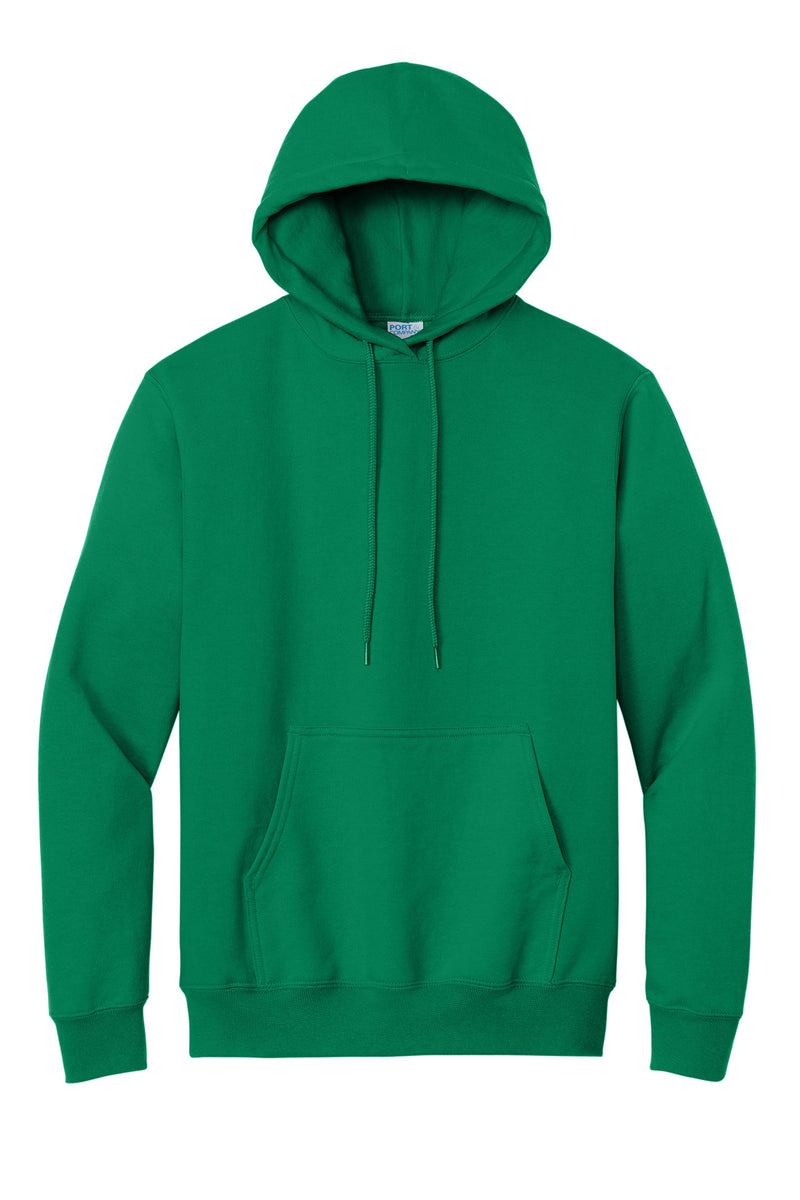 Port & Co Essential Fleece Pullover Hooded Sweatshirt - Kelly Green