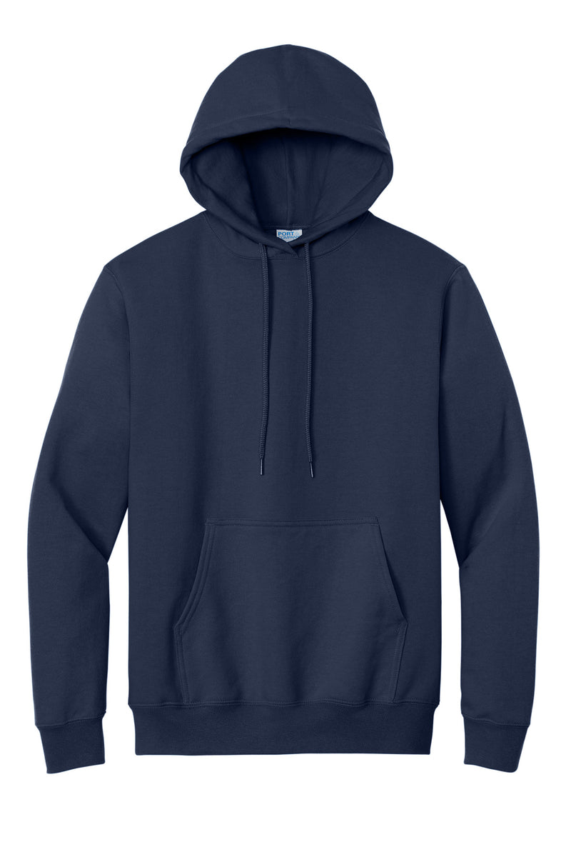 Port & Co Essential Fleece Pullover Hooded Sweatshirt - Navy