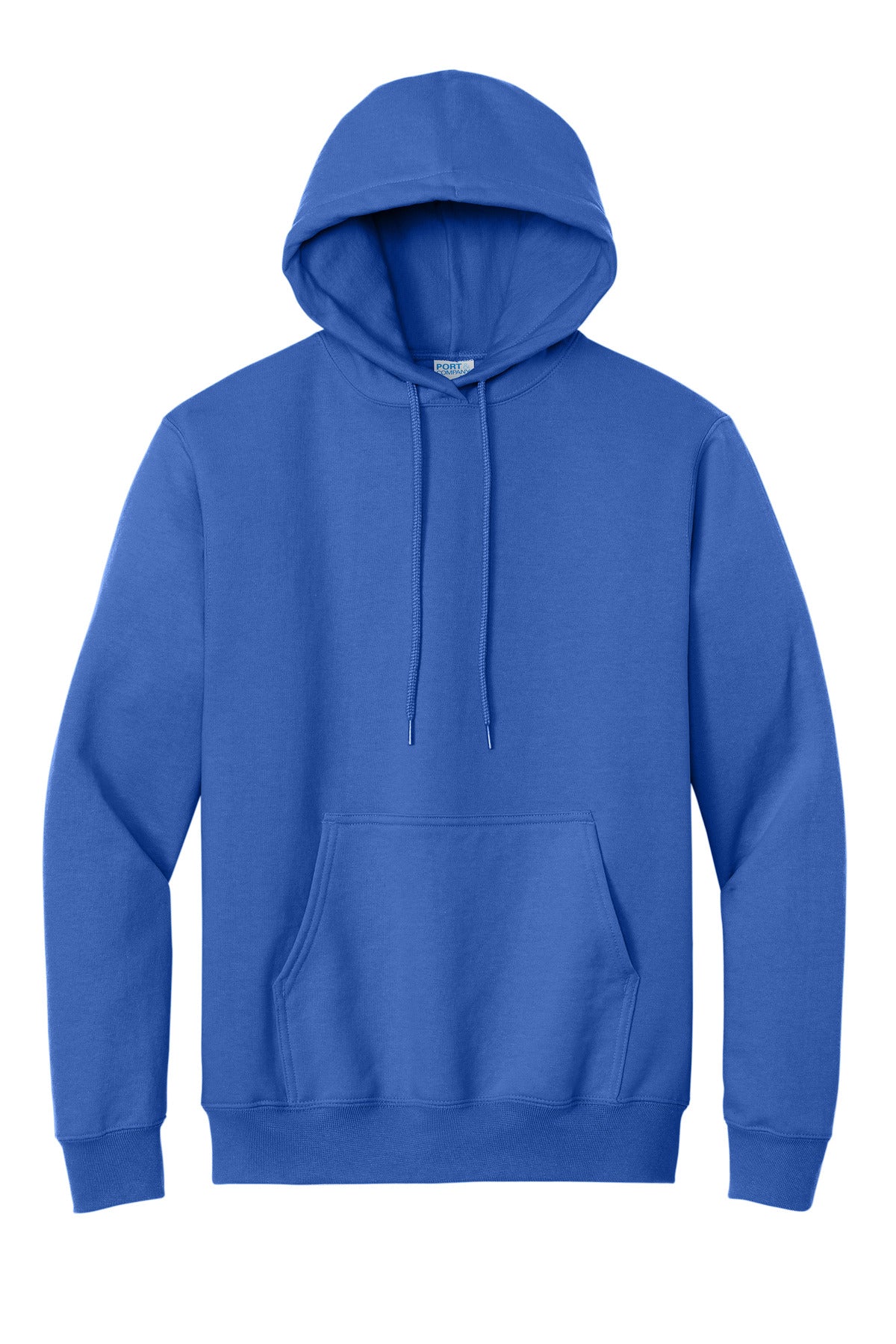 Port & Co Essential Fleece Pullover Hooded Sweatshirt - Royal