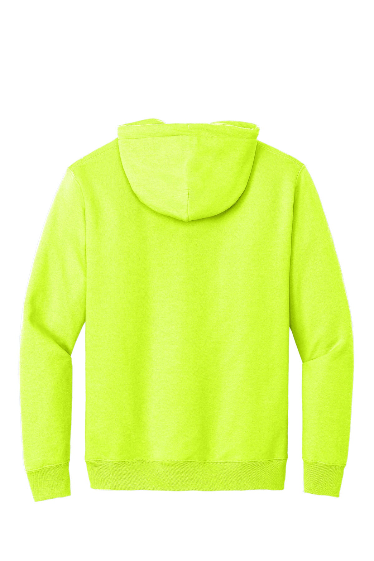 Port & Co Essential Fleece Pullover Hooded Sweatshirt - Safety Green