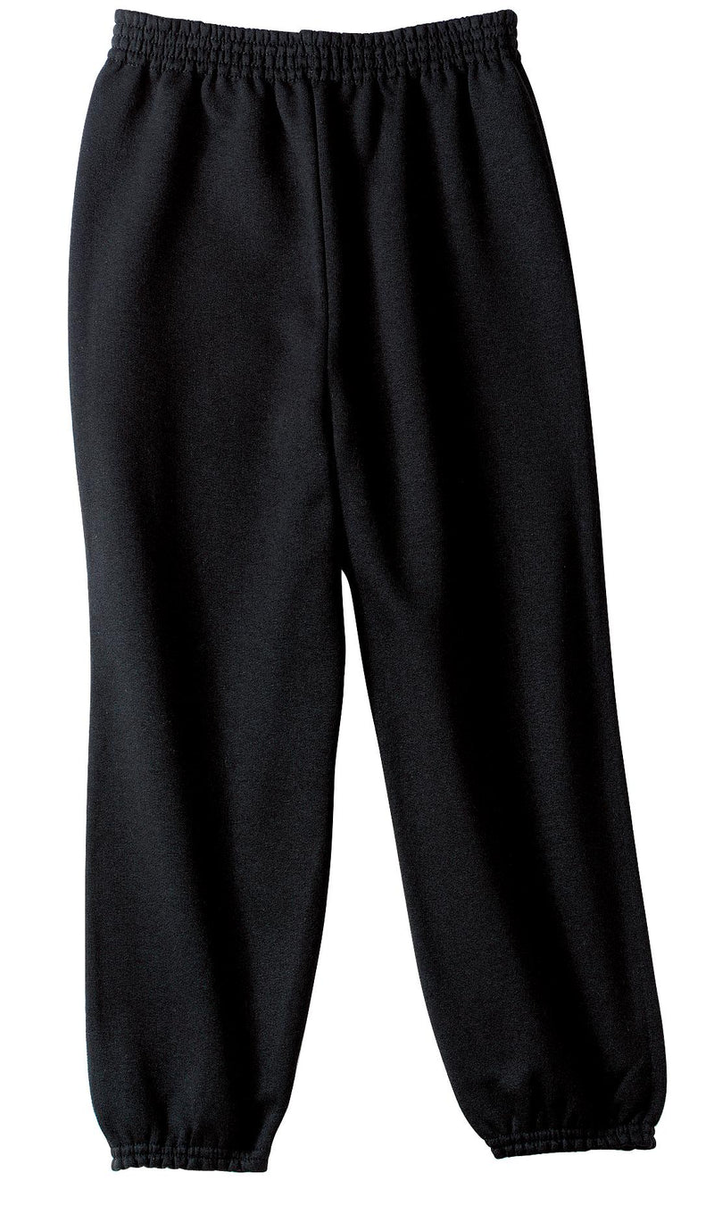 Port & Co Essential Fleece Sweatpant with Pockets - Jet Black