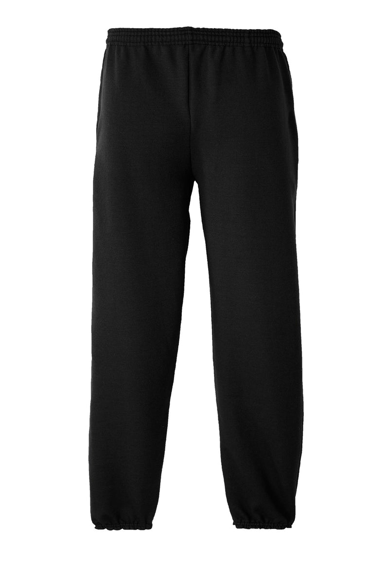 Port & Co Essential Fleece Sweatpant with Pockets - Jet Black