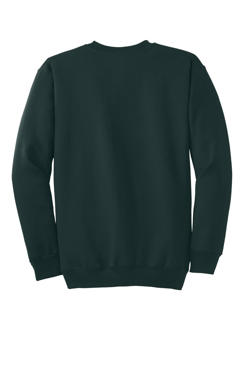 Port & Co Tall Essential Fleece Crewneck Sweatshirt - Dark Green
