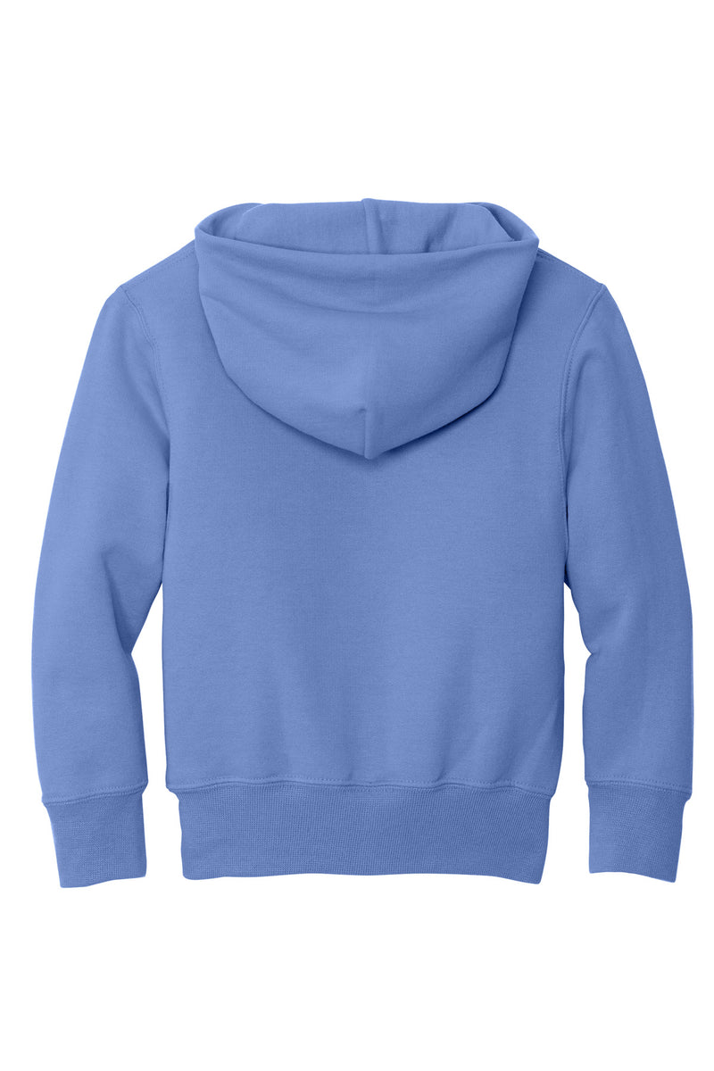 Port & Co Youth Core Fleece Pullover Hooded Sweatshirt - Carolina Blue