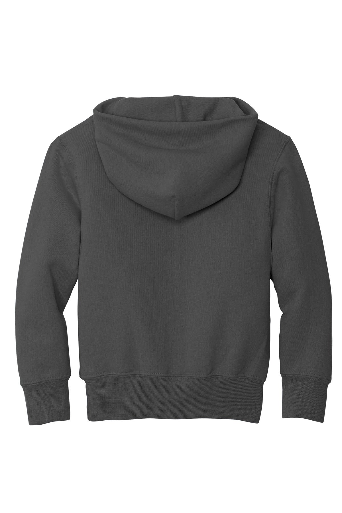 Port & Co Youth Core Fleece Pullover Hooded Sweatshirt - Charcoal
