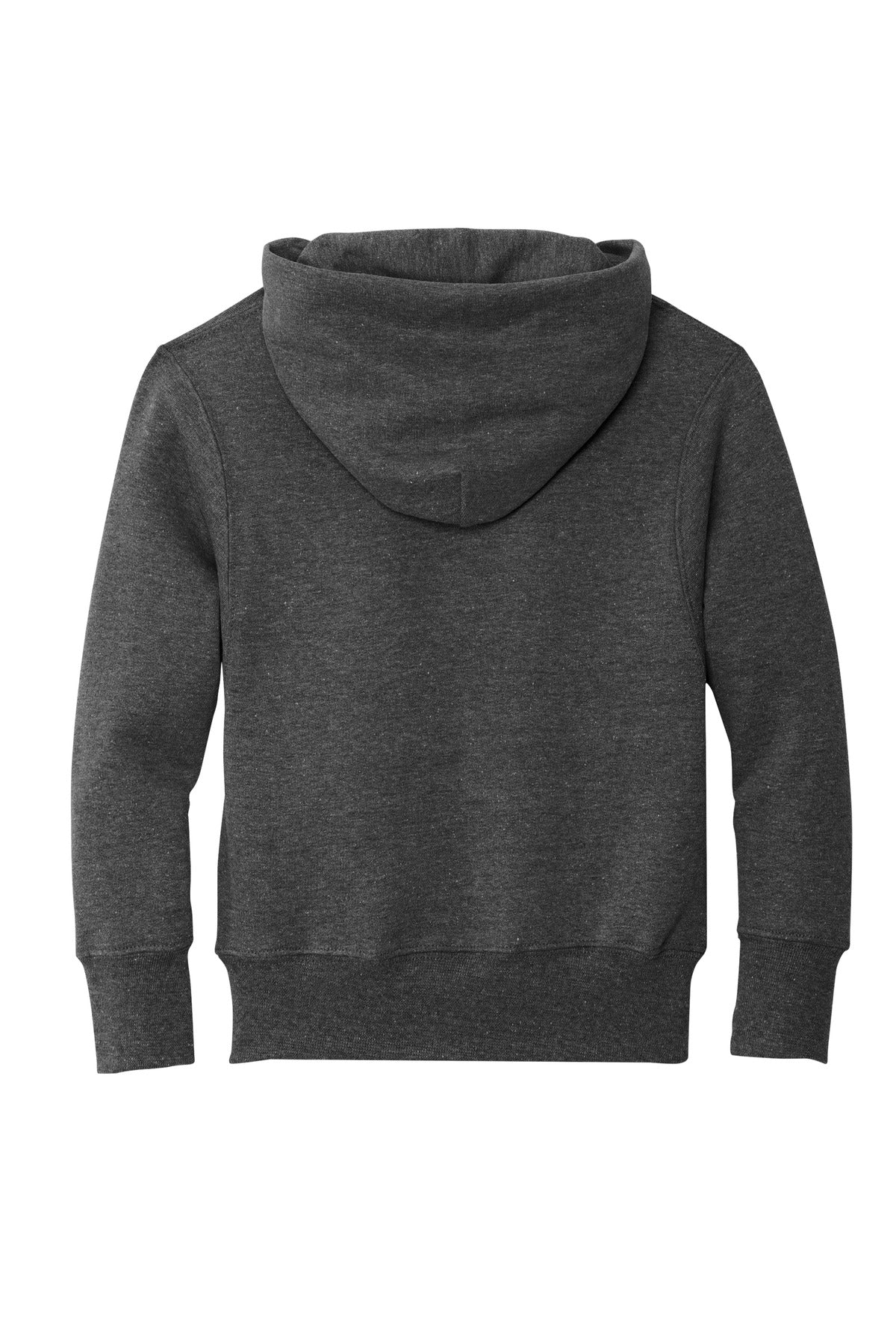Port & Co Youth Core Fleece Pullover Hooded Sweatshirt - Dark Heather Grey