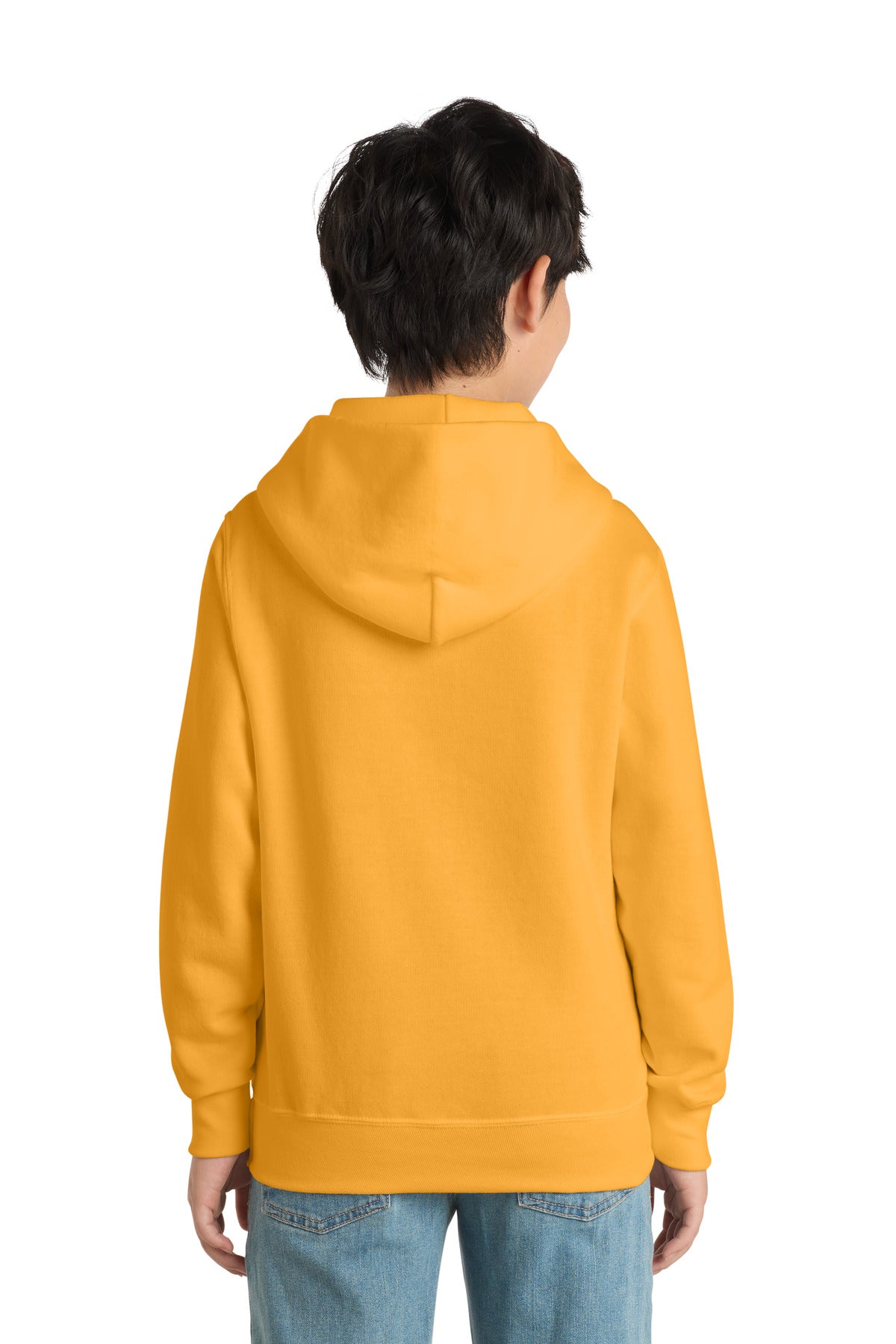 Port & Co Youth Core Fleece Pullover Hooded Sweatshirt - Gold