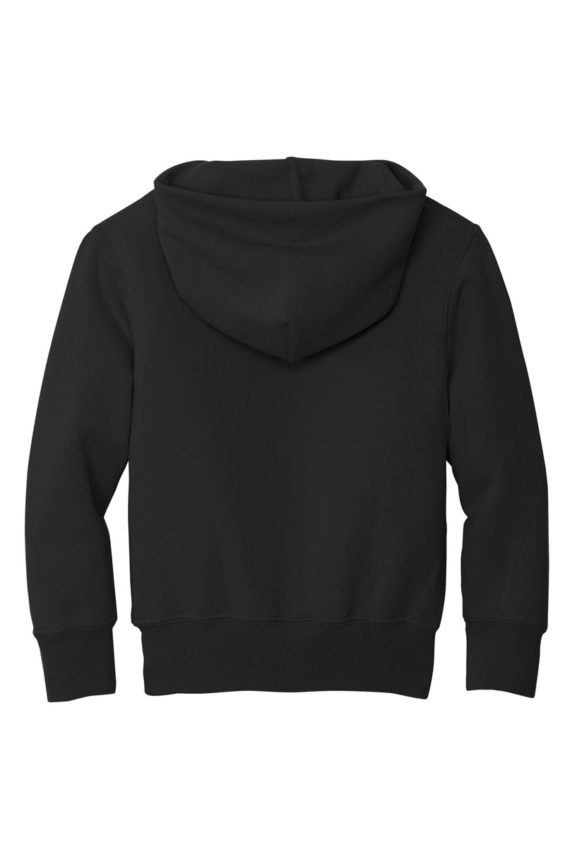 Port & Co Youth Core Fleece Pullover Hooded Sweatshirt - Jet Black