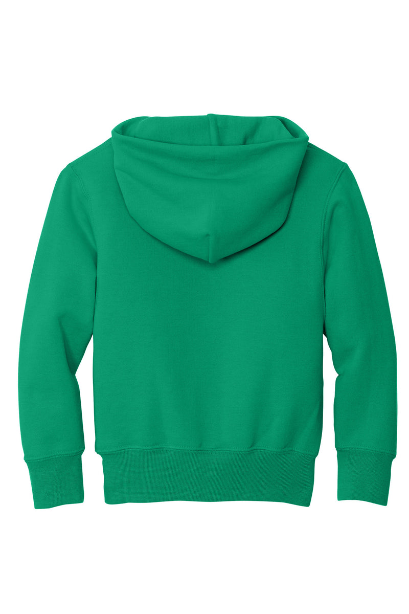 Port & Co Youth Core Fleece Pullover Hooded Sweatshirt - Kelly Green