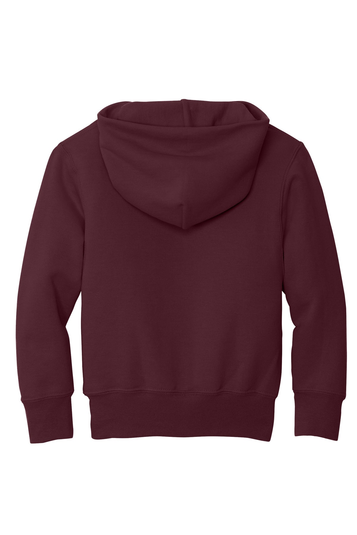 Port & Co Youth Core Fleece Pullover Hooded Sweatshirt - Maroon