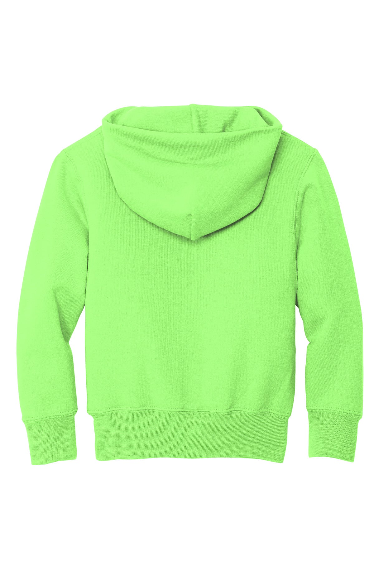 Port & Co Youth Core Fleece Pullover Hooded Sweatshirt - Neon Green