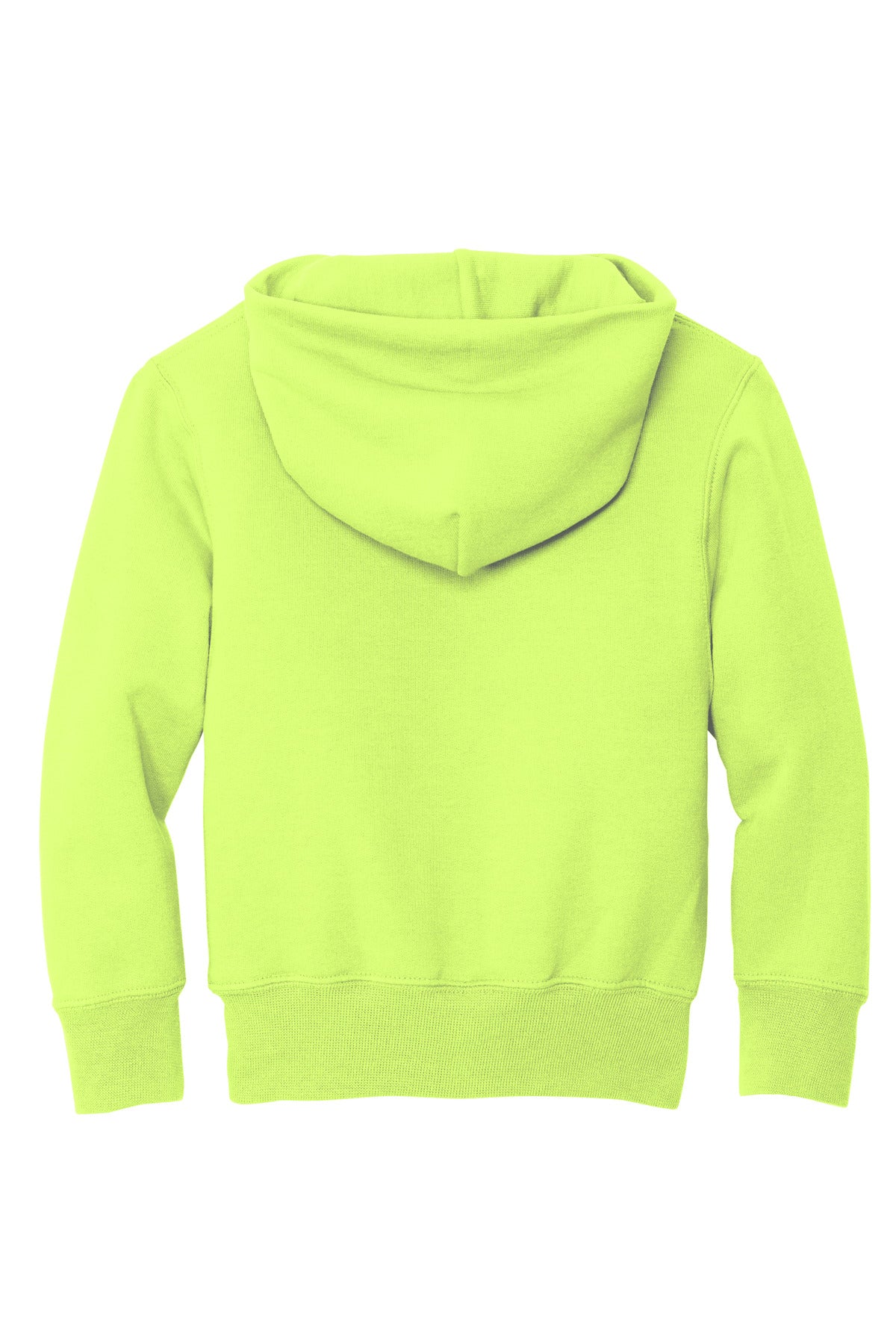 Port & Co Youth Core Fleece Pullover Hooded Sweatshirt - Neon Yellow