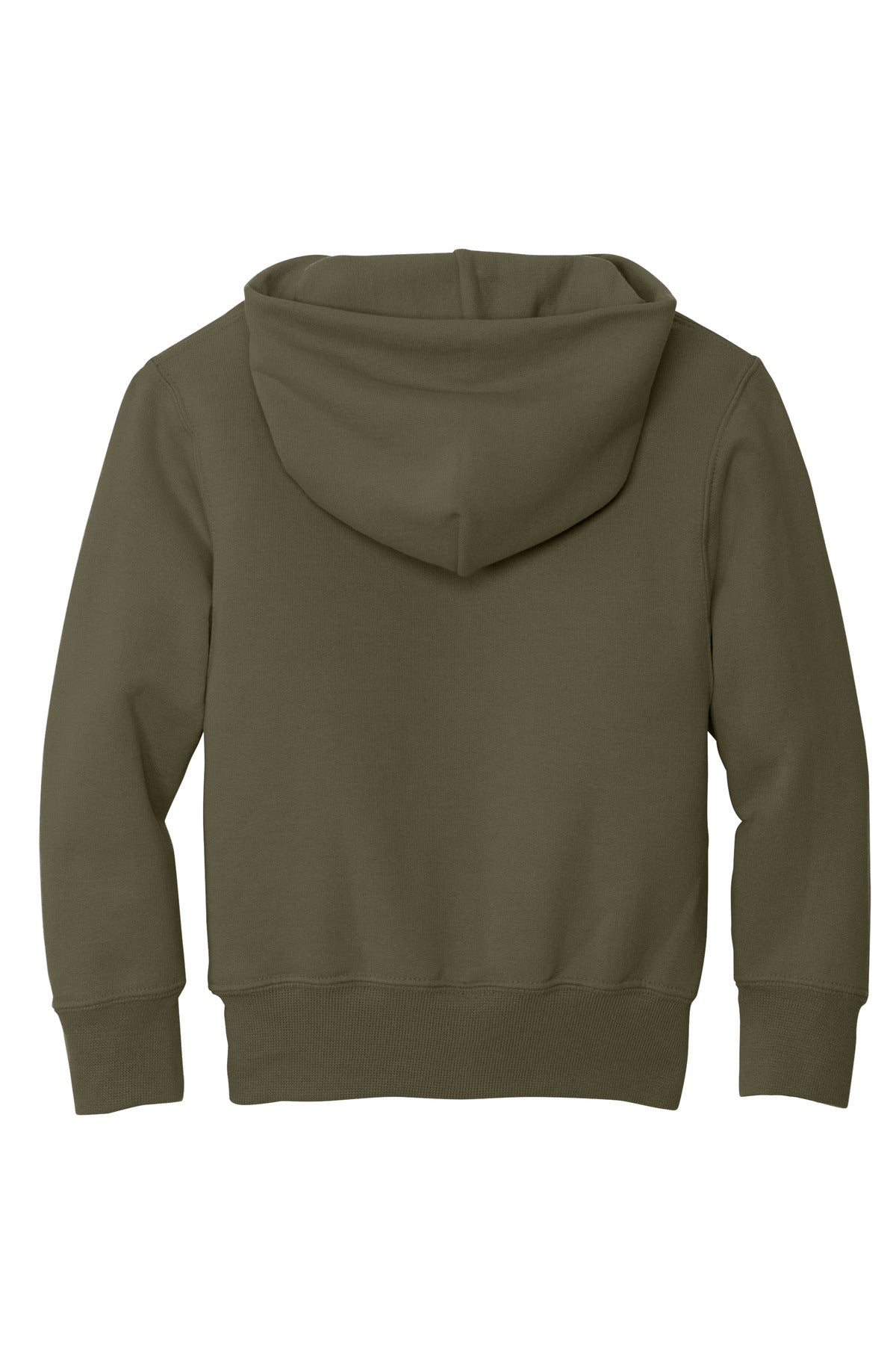 Port & Co Youth Core Fleece Pullover Hooded Sweatshirt - Olive Drab Green