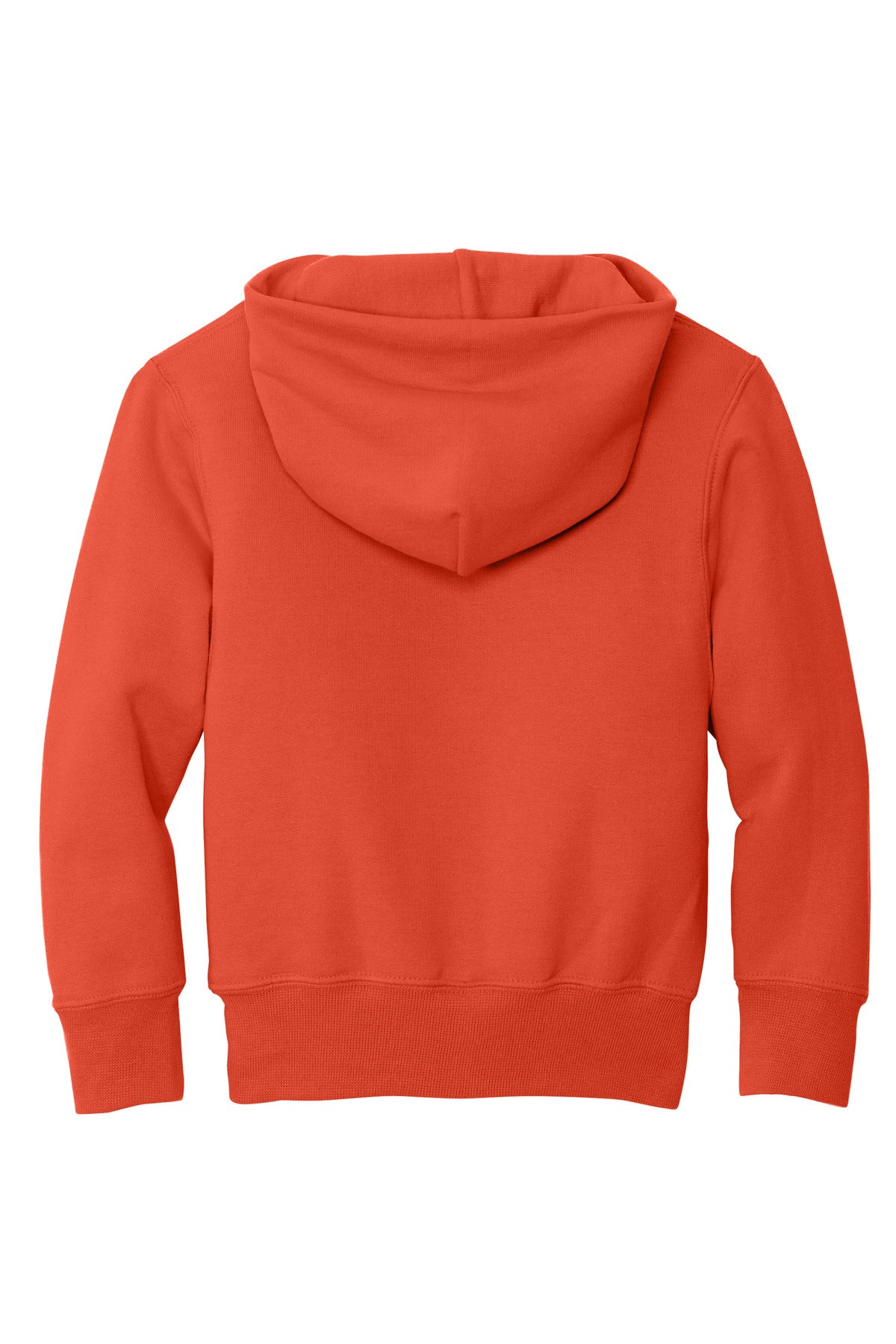 Port & Co Youth Core Fleece Pullover Hooded Sweatshirt - Orange