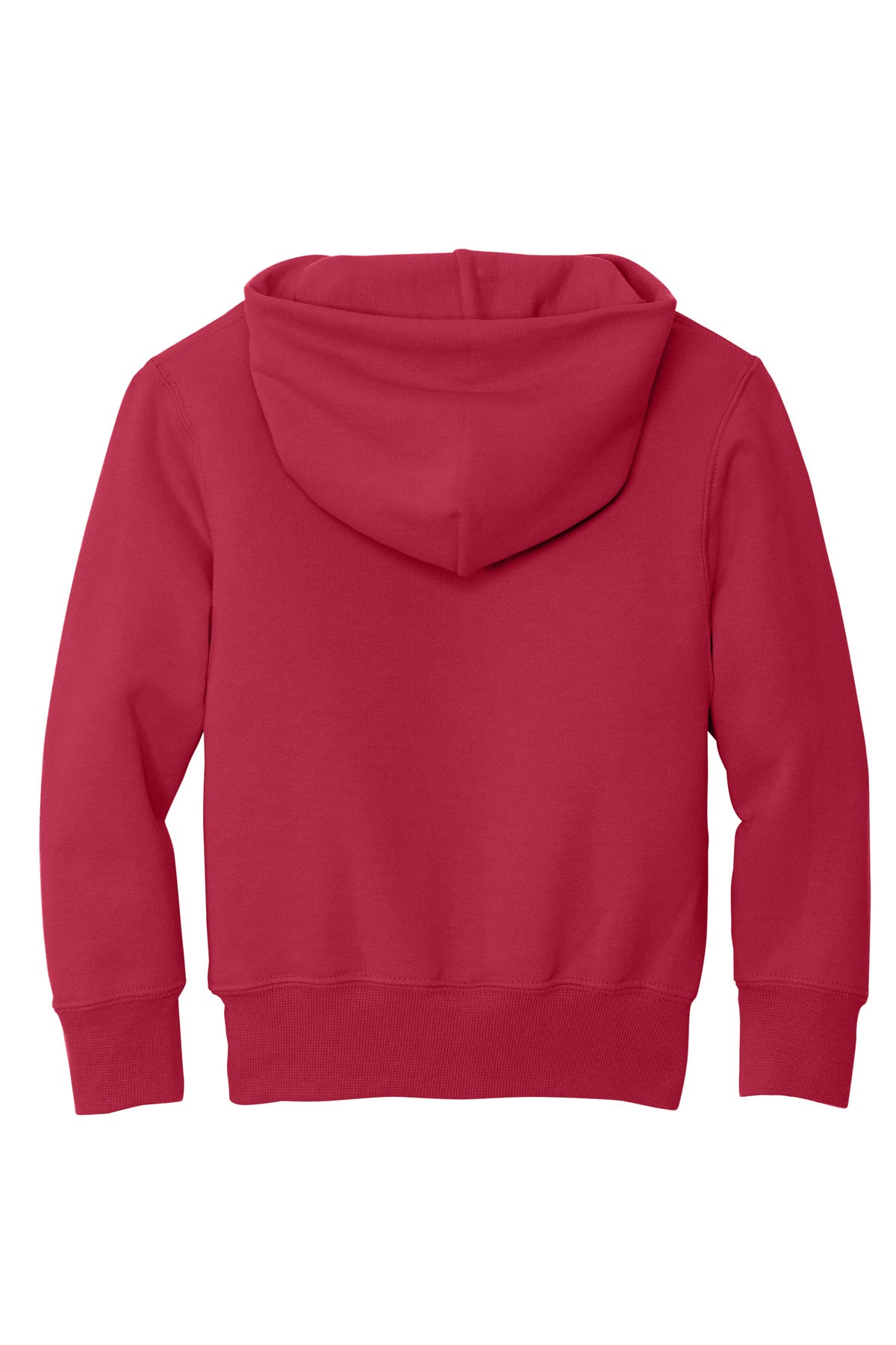 Port & Co Youth Core Fleece Pullover Hooded Sweatshirt - Red