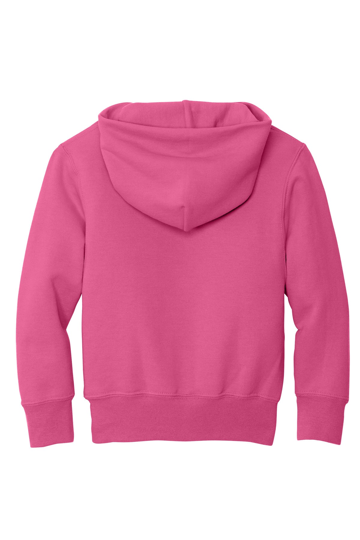 Port & Co Youth Core Fleece Pullover Hooded Sweatshirt - Sangria