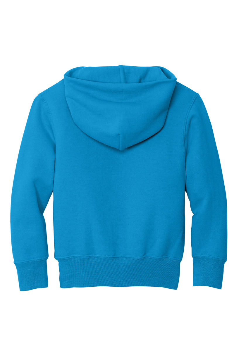 Port & Co Youth Core Fleece Pullover Hooded Sweatshirt - Sapphire