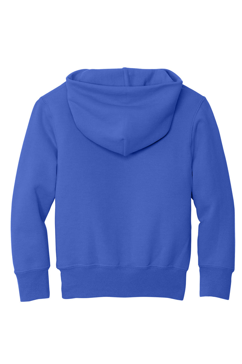 Port & Co Youth Core Fleece Pullover Hooded Sweatshirt - True Royal