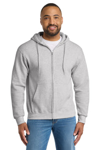 Port & Co Tall Essential Fleece Full-Zip Hooded Sweatshirt