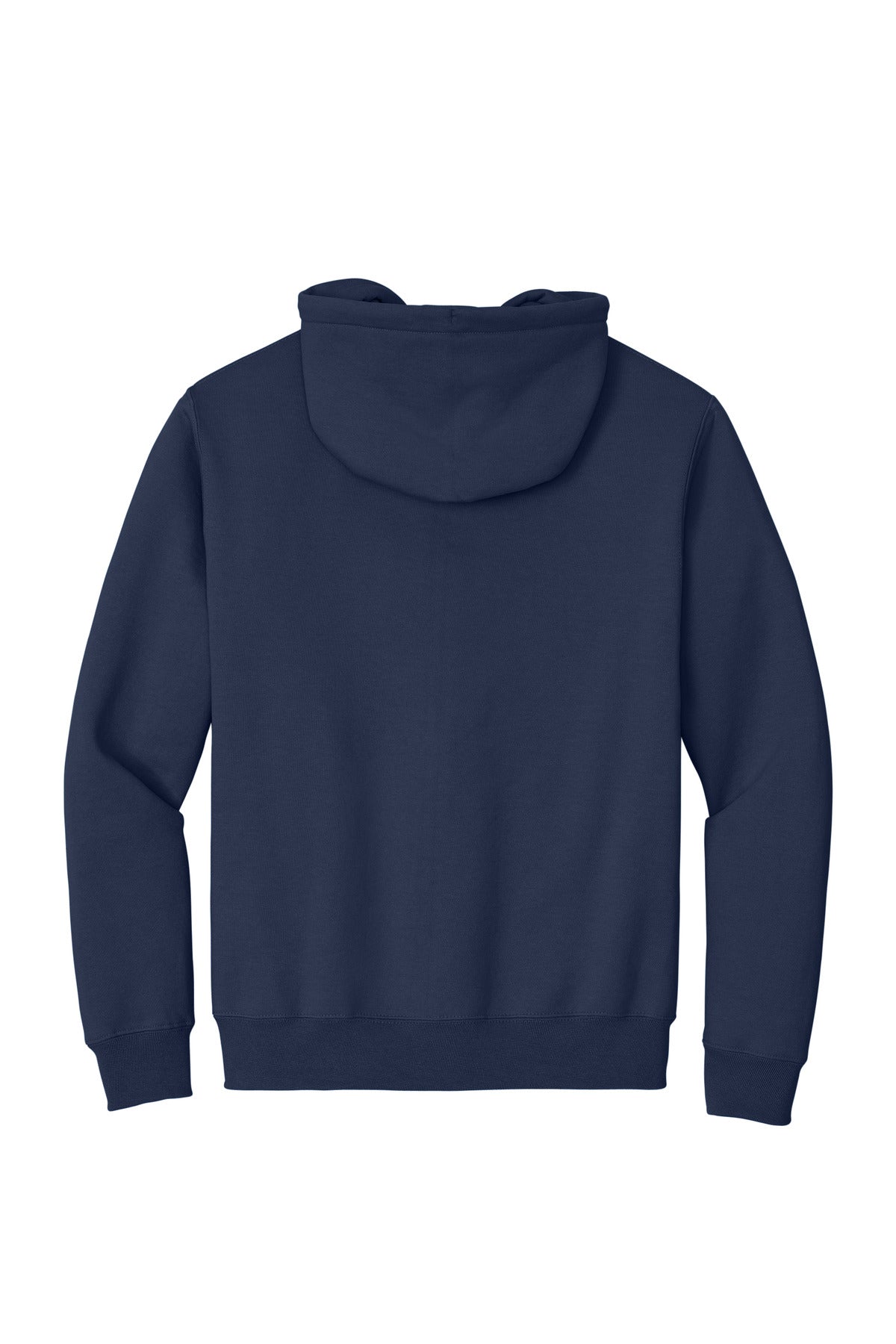 Port & Co Essential Fleece Full-Zip Hooded Sweatshirt - Navy