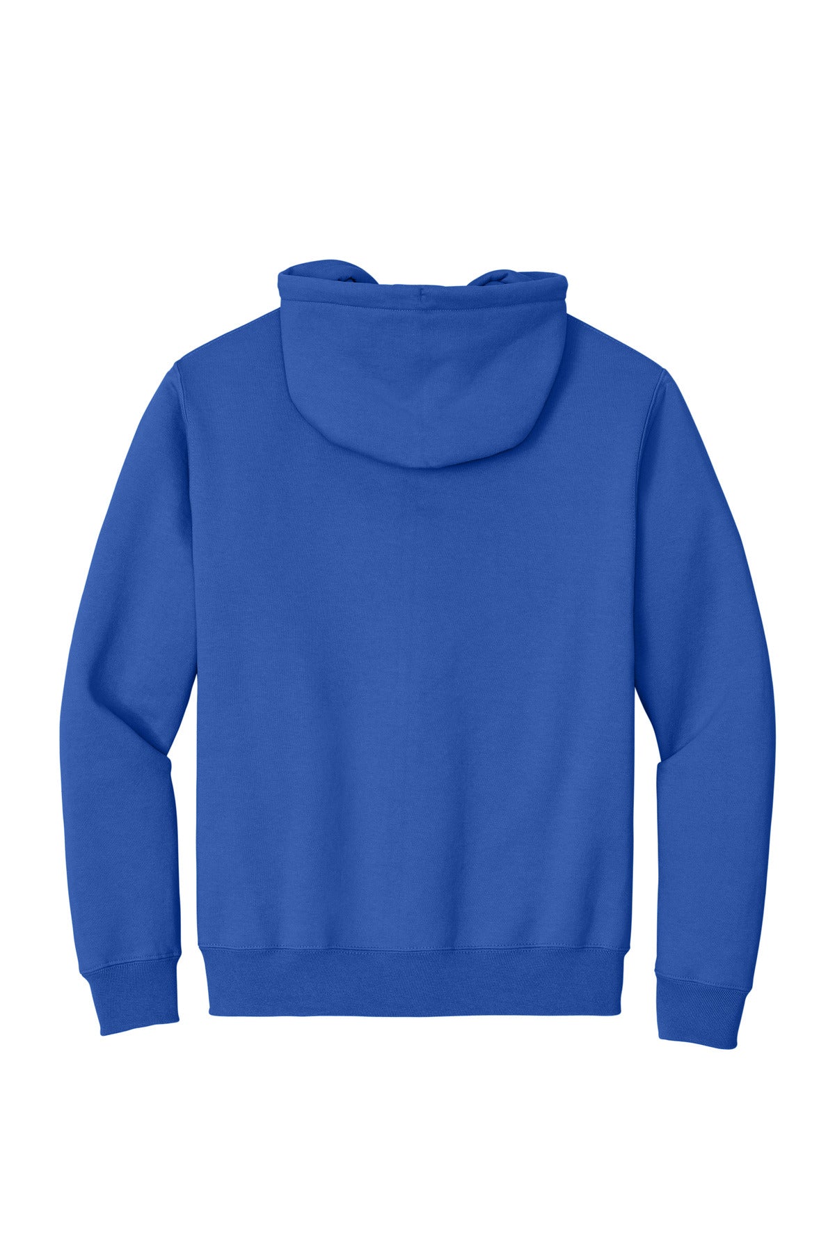 Port & Co Essential Fleece Full-Zip Hooded Sweatshirt - Royal