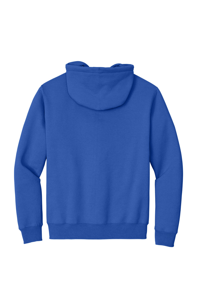 Port & Co Essential Fleece Full-Zip Hooded Sweatshirt - Royal