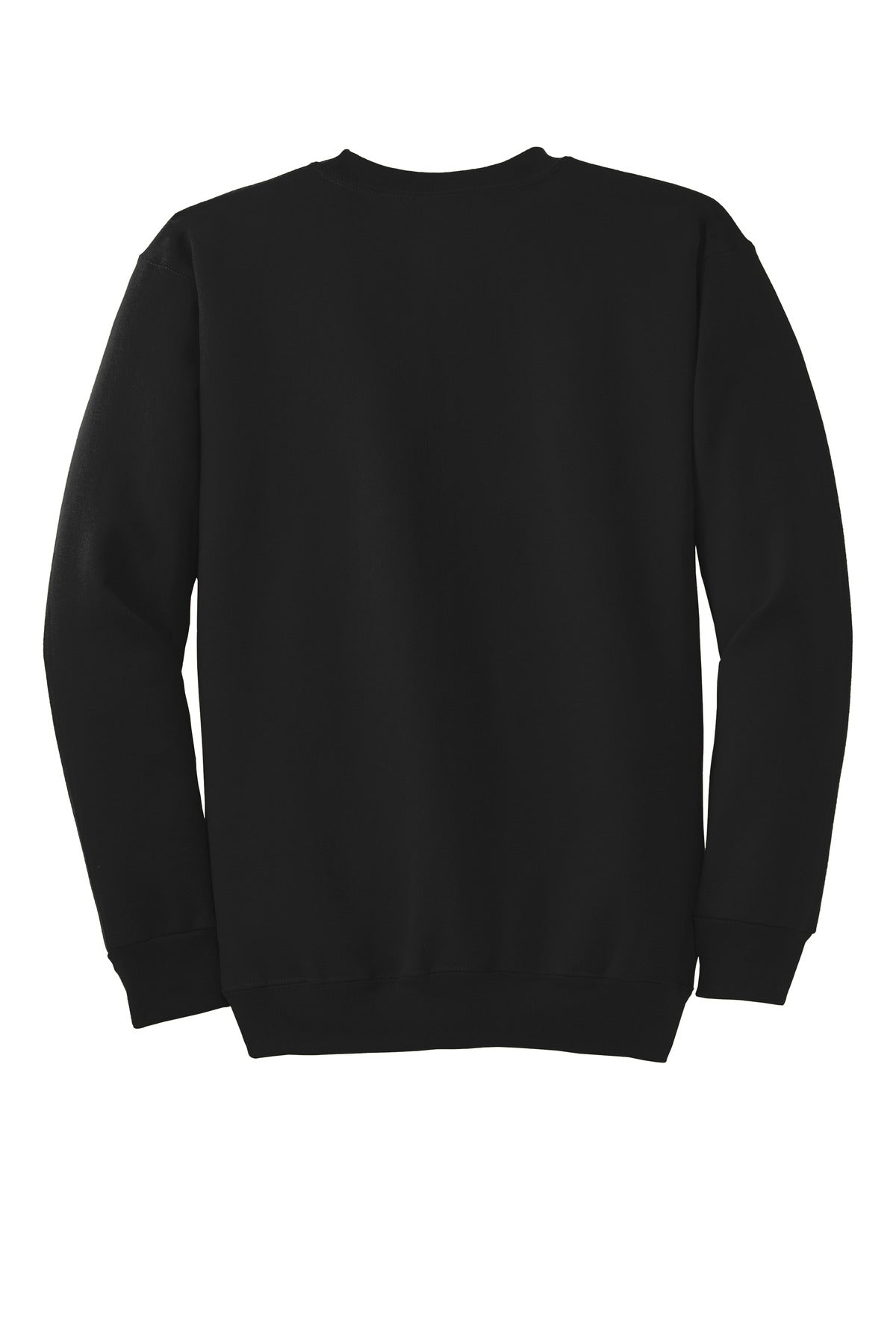 Port & Co Essential Fleece Crewneck Sweatshirt - Jet Black