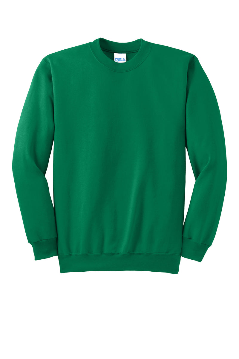 Port & Co Essential Fleece Crewneck Sweatshirt - Kelly