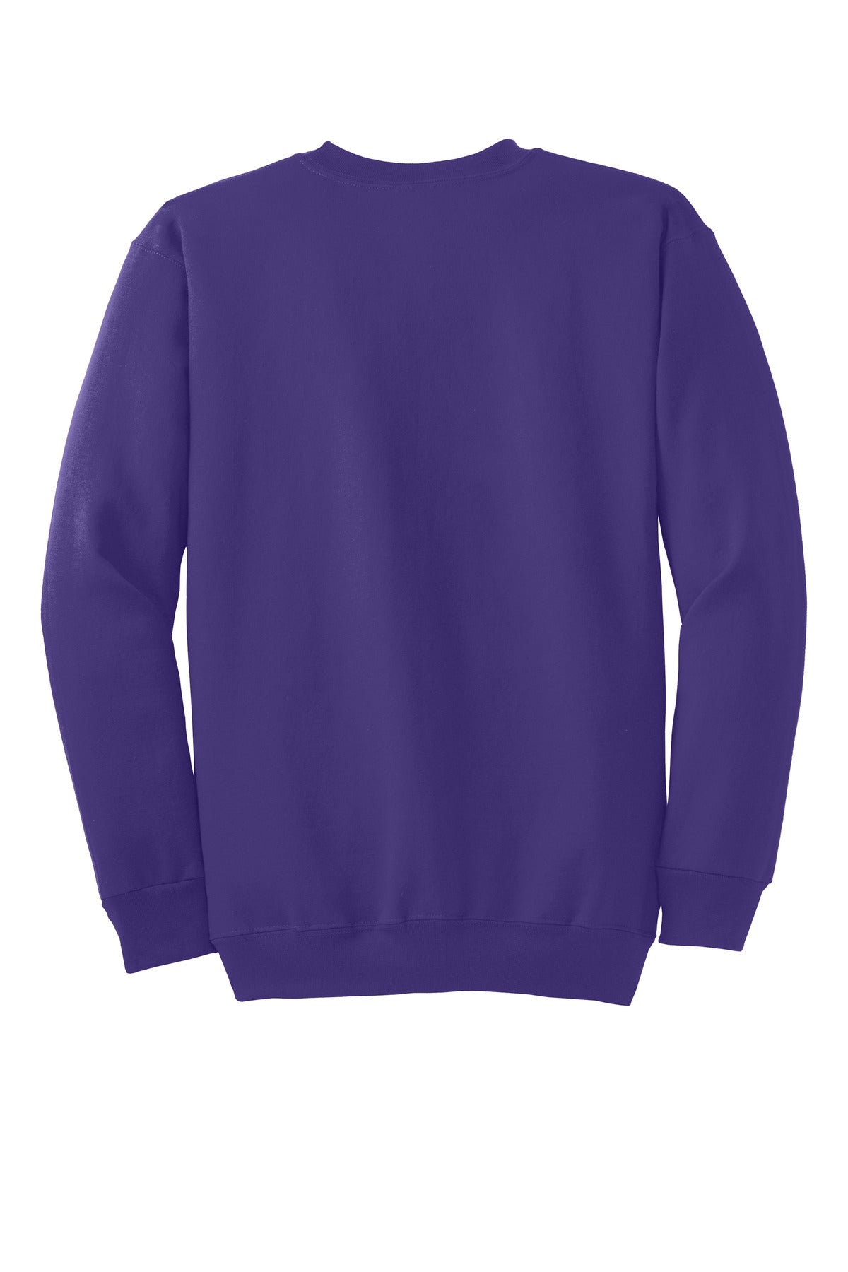 Port & Co Essential Fleece Crewneck Sweatshirt - Purple